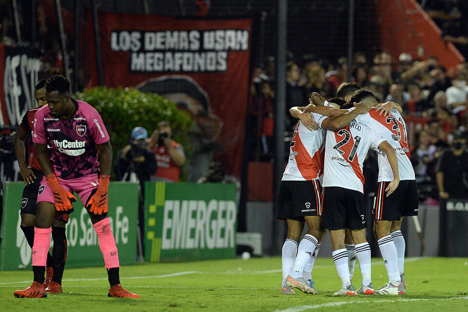 Arboleda se comió los goles de River. (Fuente: Sebastián Granata)