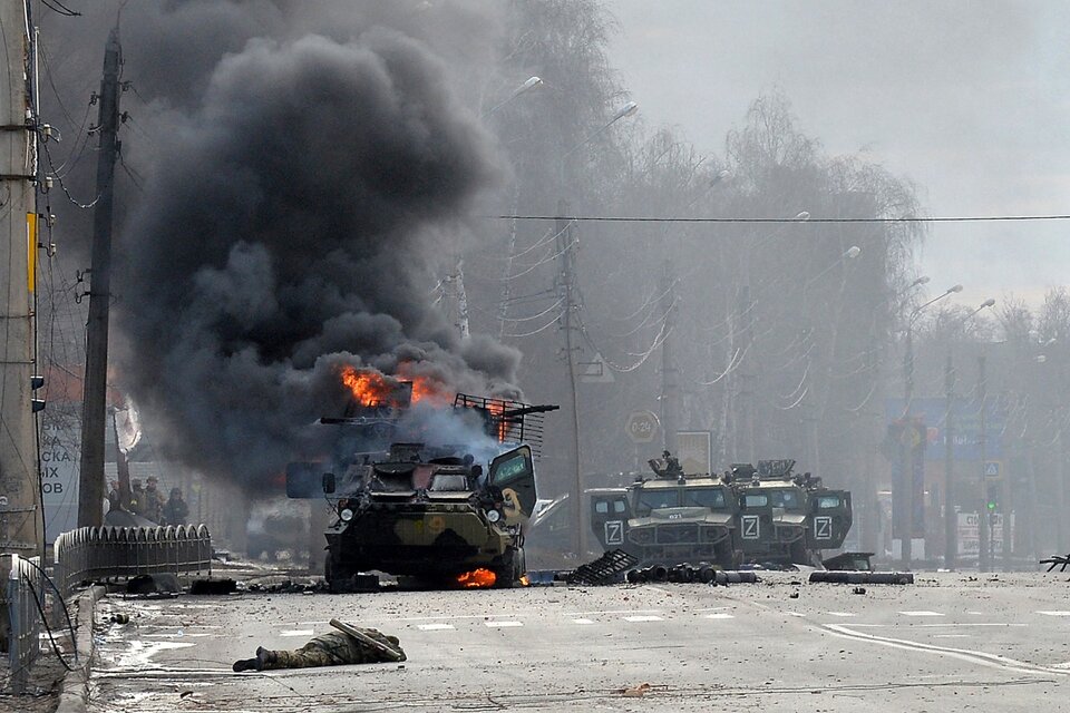 El avance ruso en suelo ucraniano (Fuente: AFP)