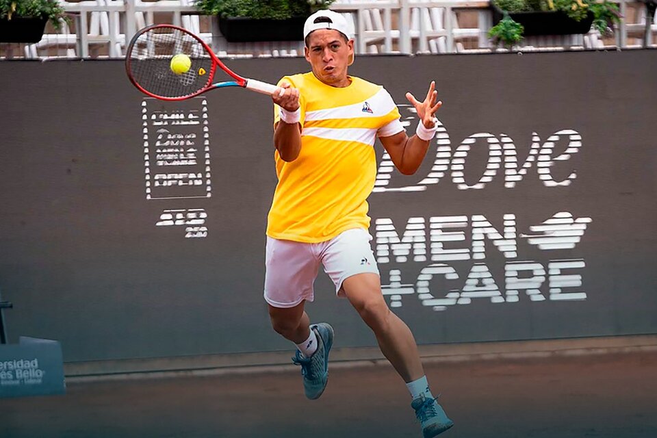 Sebastián Báez buscará su primera final de ATP ante el español Albert Ramos (Fuente: Prensa Chile Open)