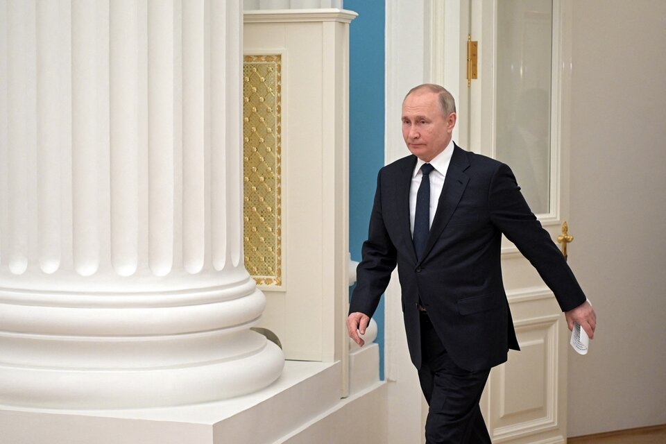 Vladimir Putin, presidente de Rusia.  (Fuente: AFP)