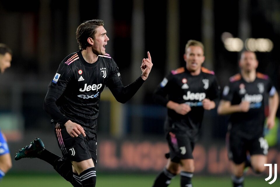 Dusan Vlahovic sigue con su imparable racha goleadora con la Juventus (Fuente: Prensa Juventus)