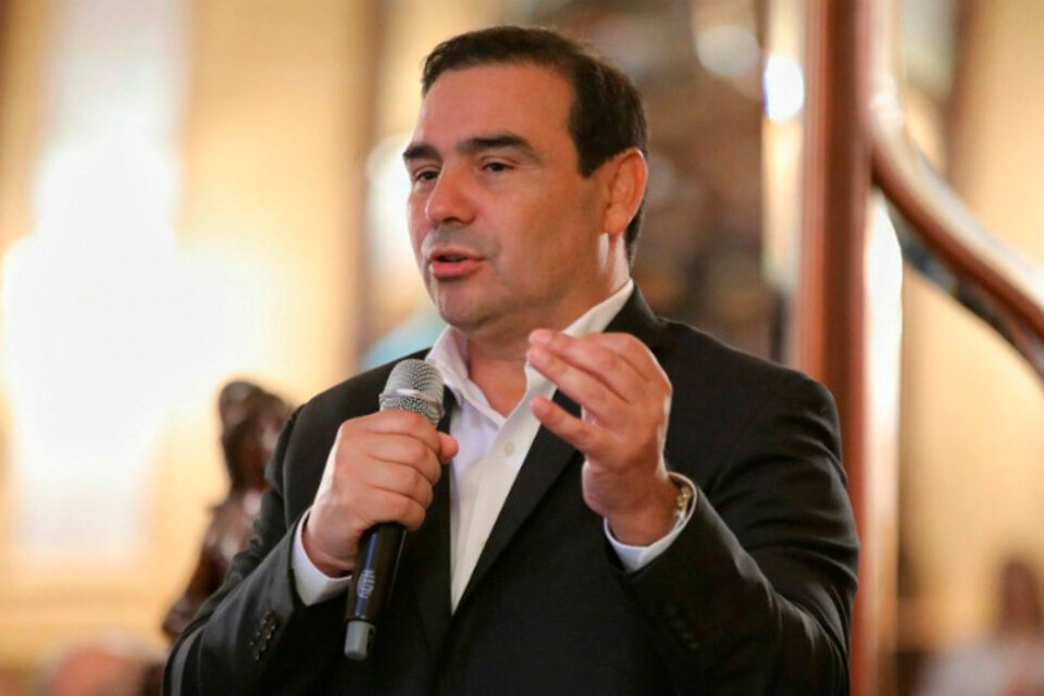 Gustavo Valdés, gobernador de Corrientes. (Fuente: Télam)