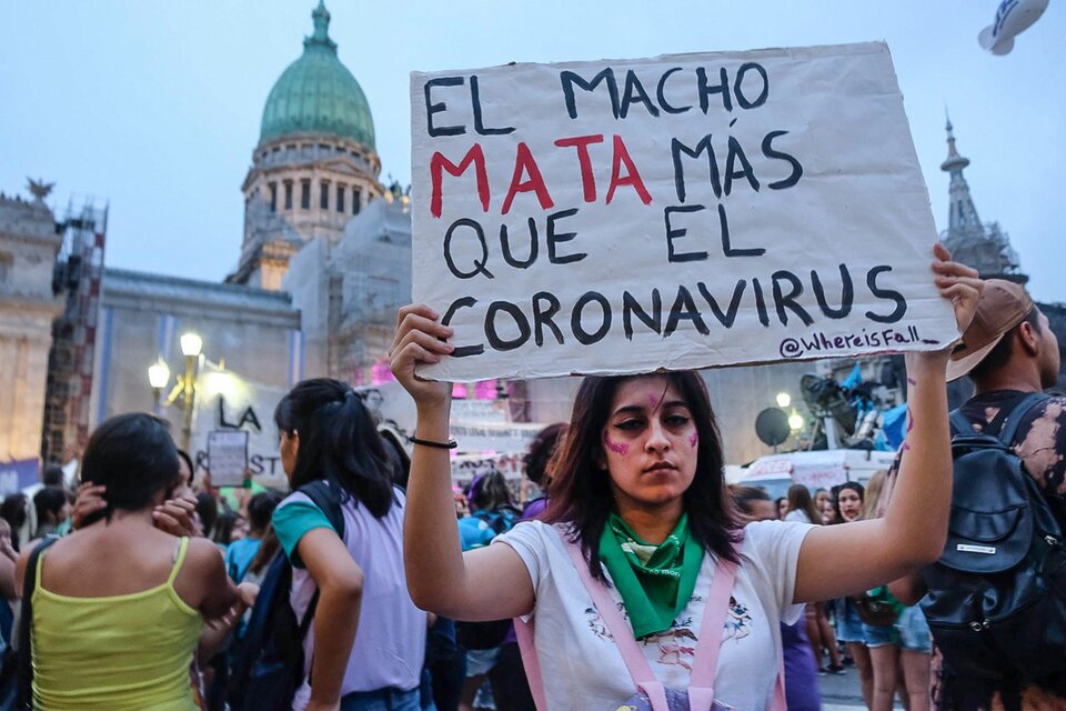 "Esperamos que en las calles no estén solamente las mujeres organizadas."  (Fuente: Lucía Grossman)
