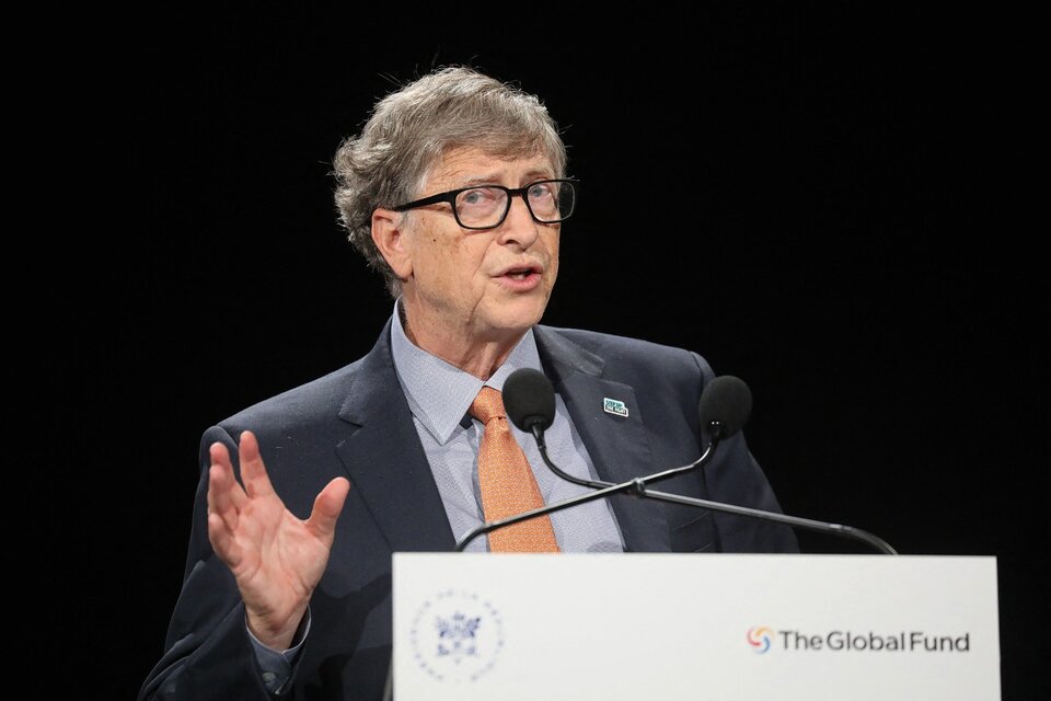 Bill Gates, uno de los hombres más ricos del mundo.  (Fuente: AFP)