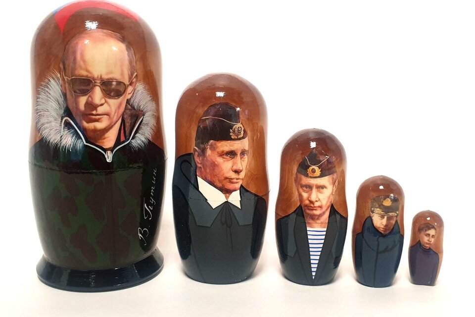 Las mamushkas de Vladimir Putin.