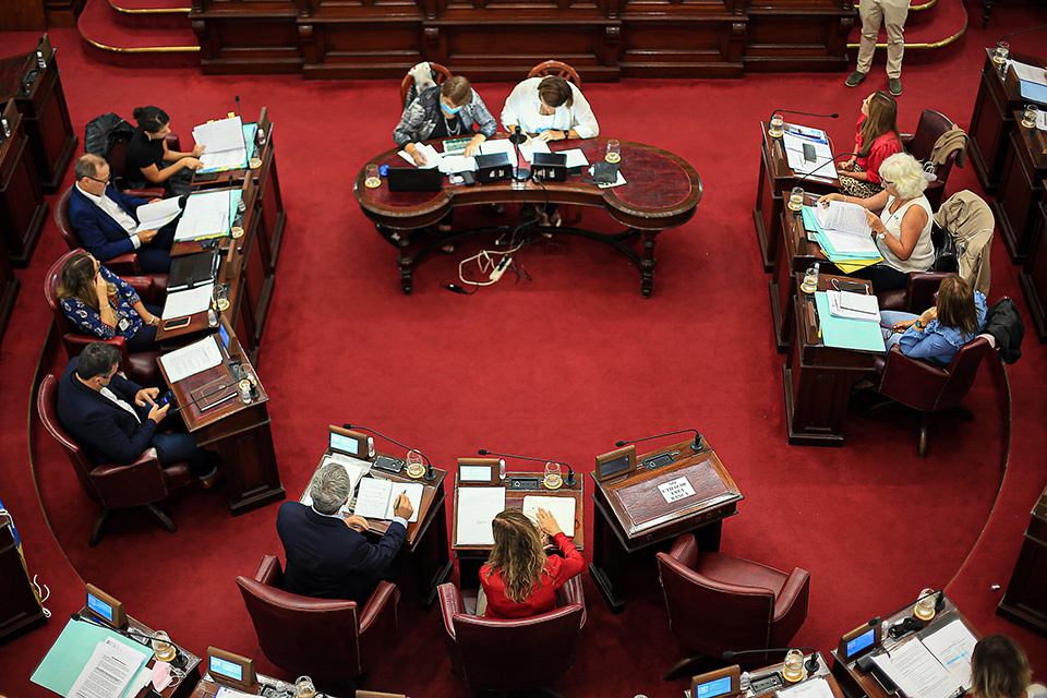 Los diputados votaron tras conseguir más fondos para Rosario y Santa Fe.