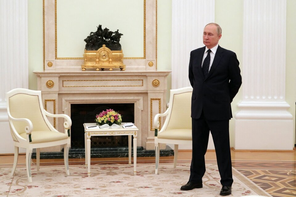 El presidente ruso, Vladimir Putin. (Fuente: AFP)