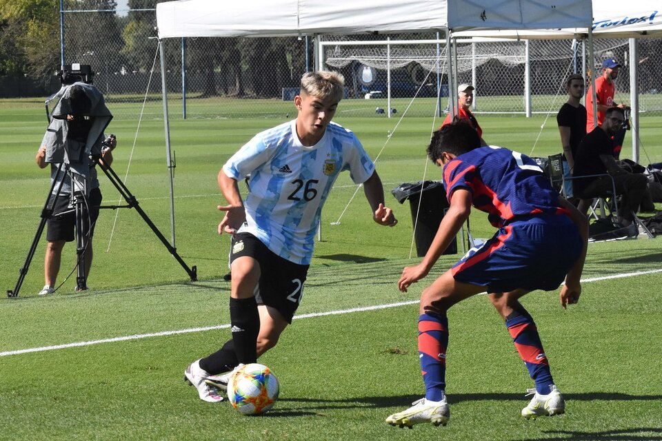 La Selección Argentina Sub 17 venció a Estados Unidos, con debut del VAR incluido (Fuente: Prensa AFA)