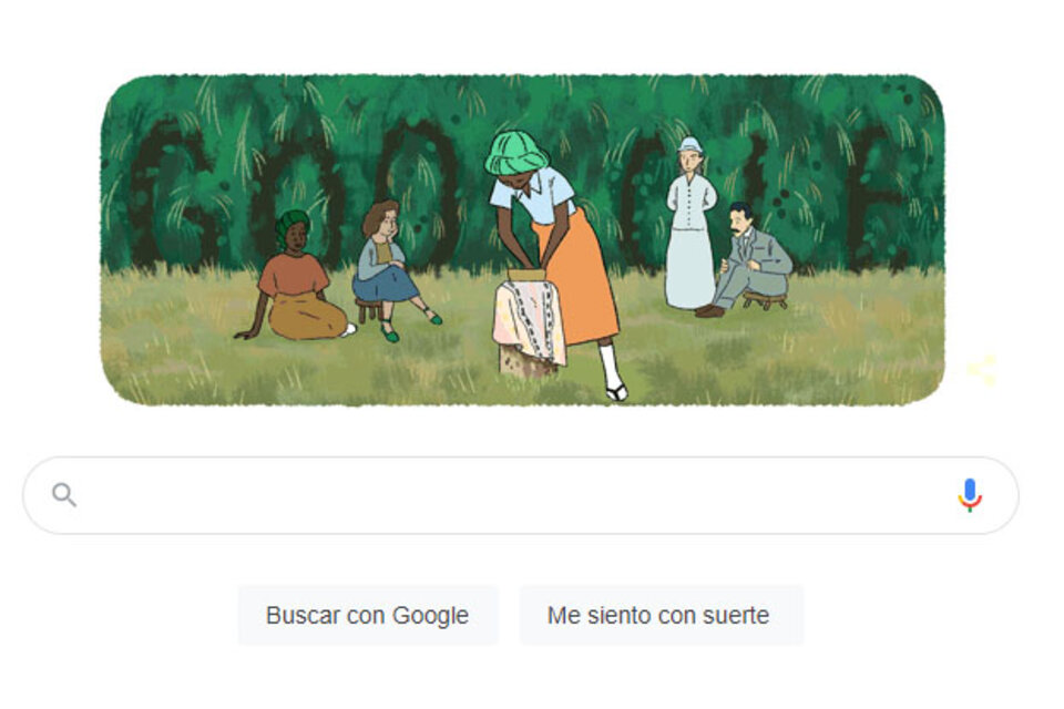 Ladi Kwali fue homenajeada por Google en un doodle.