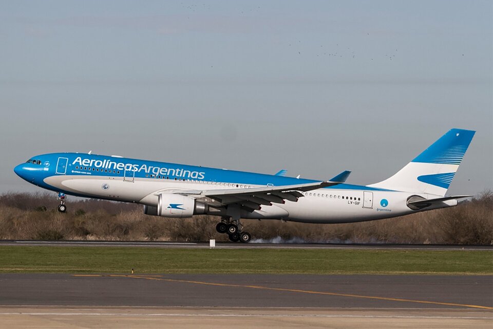 Aerolíneas Argentinas registra una fuerte recuperación tras la pandemia (Fuente: Bernardino Avila)