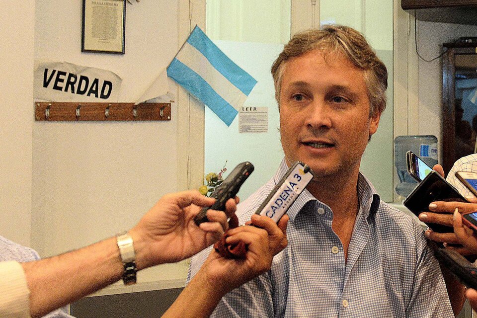 De Andreis declaró por videoconferencia desde una sede de la Policía Federal. (Fuente: Télam)