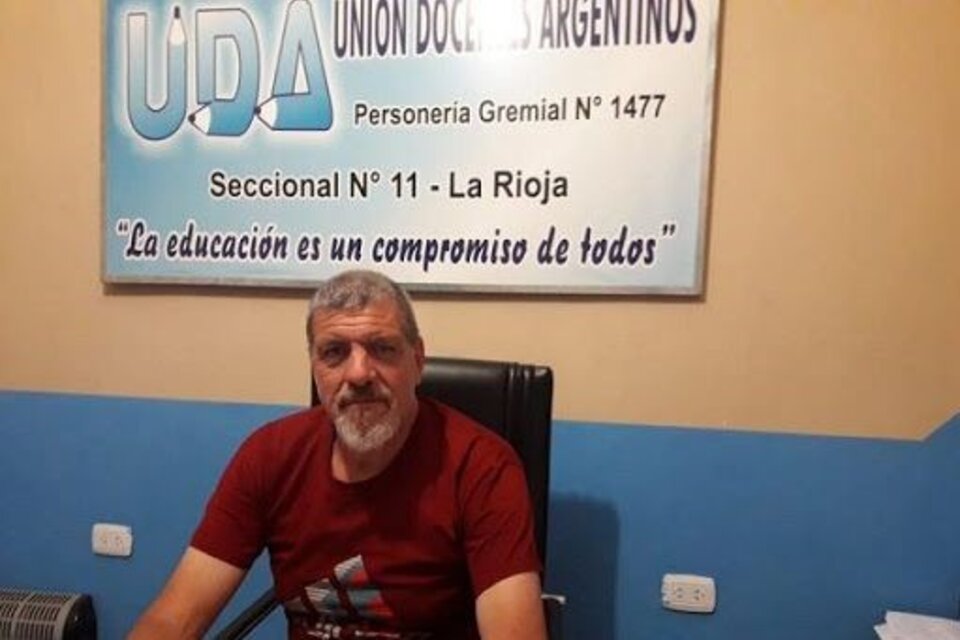 Daniel Domínguez, interventor de UDA La Rioja.