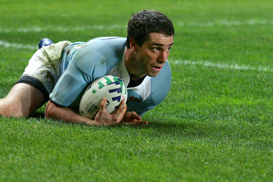 Aramburu había nacido en La Plata y fue campeón en el rugby francés (Fuente: AFP)