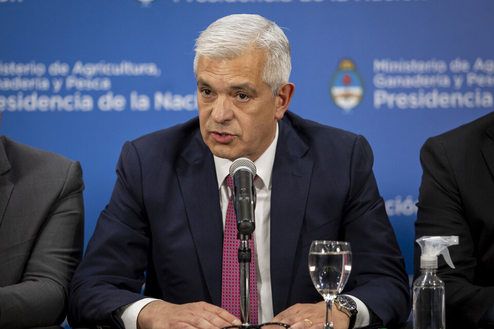 Ministro Julián Domínguez (Fuente: NA)