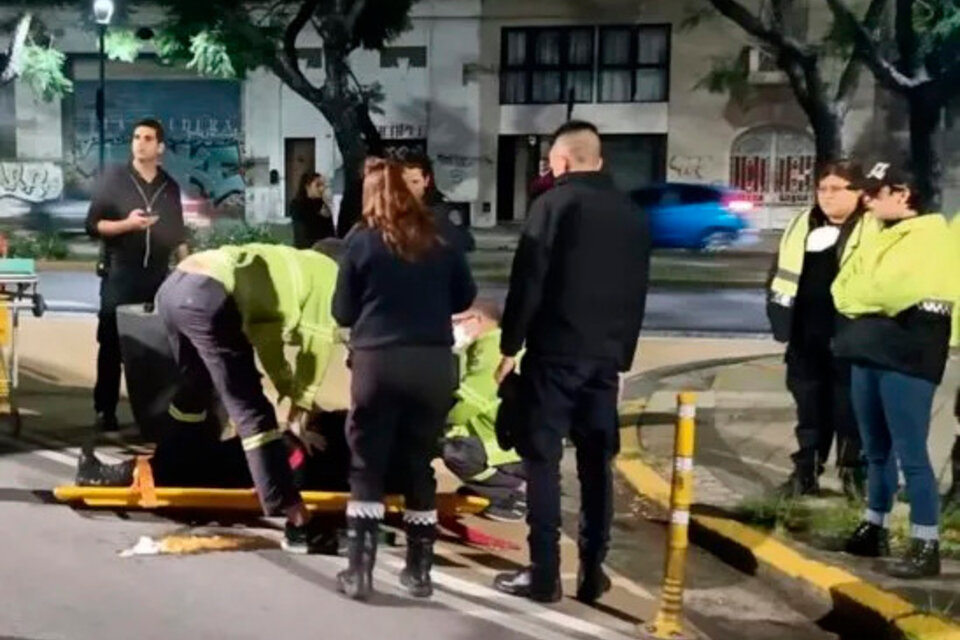 La Plata: se negó a declarar el conductor que embistió a un inspector de tránsito