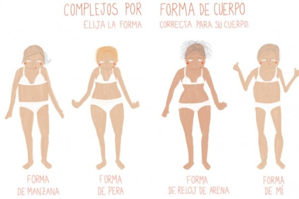Las ilustraciones de la artista española Rocío Salazar: un no rotundo a los mandatos patriarcales de belleza hegemónica  (Fuente: Rocío Salazar)