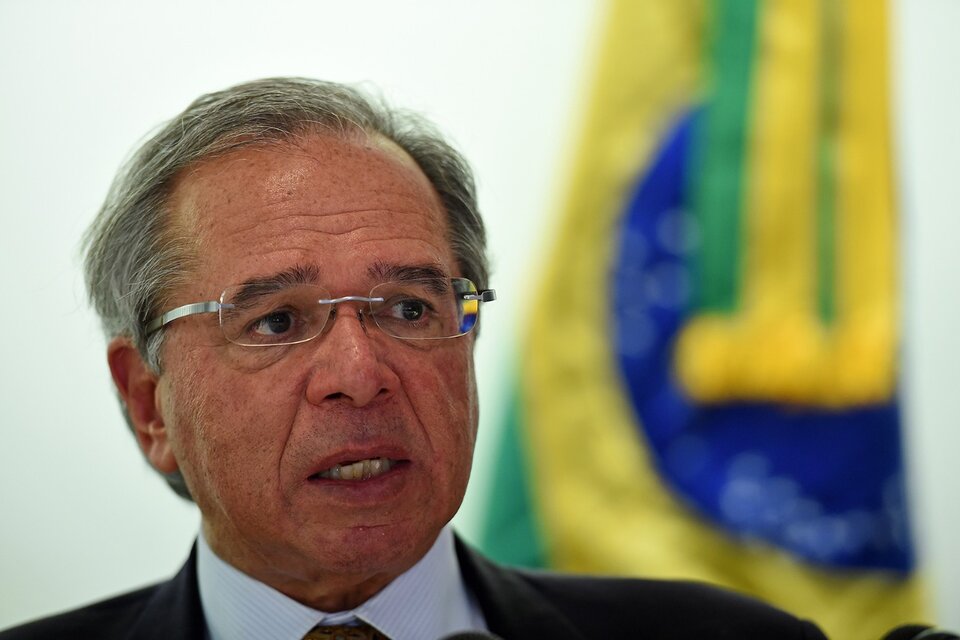 Pablo Guedes, ministro de Economía de Jair Bolsonaro. (Fuente: AFP)