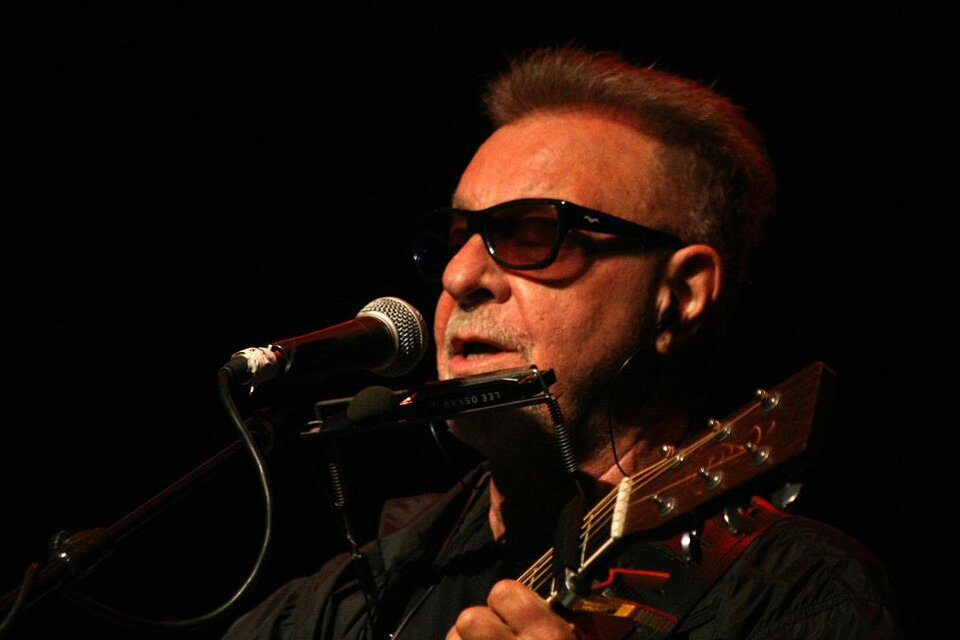 León Gieco será uno de los participantes del concierto Malvinas nos une, este sábado a las 20 en el CCK. (Fuente: Alejandro Leiva)