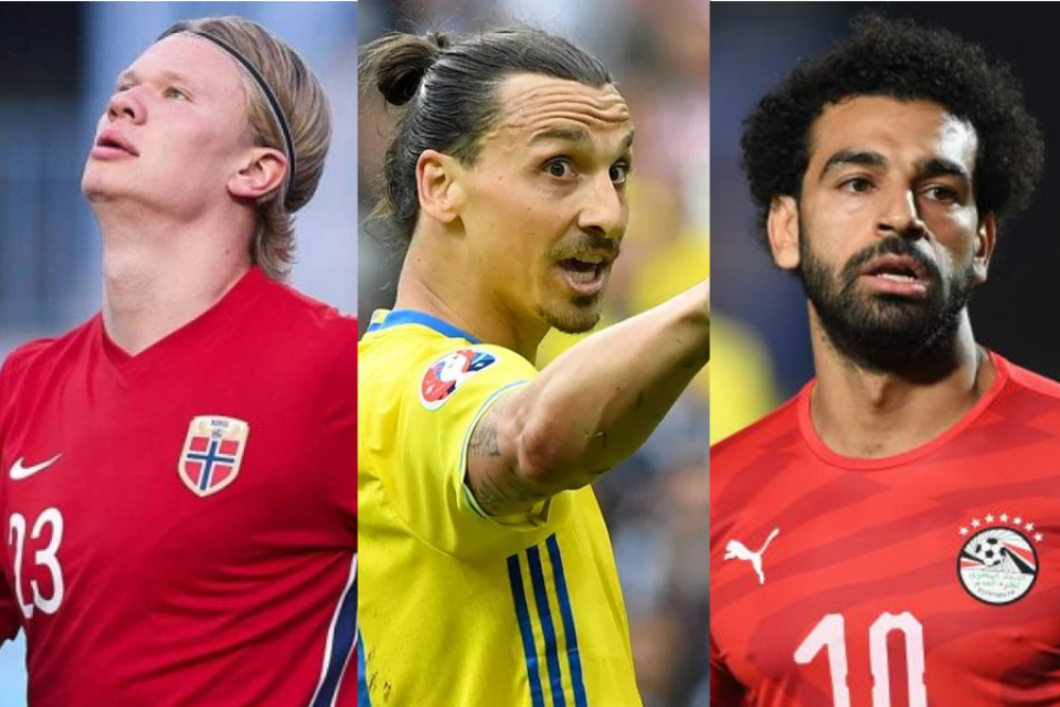 Erling Haaland, Zlatan Ibrahimović y Mohamed Salah son algunas de las estrellas que no jugarán el Mundial.