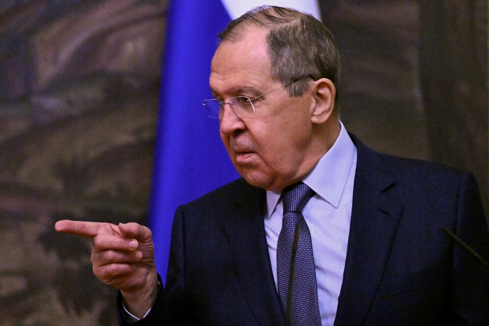 Serguei Lavrov, canciller de la Federacipon Rusa. (Fuente: AFP)