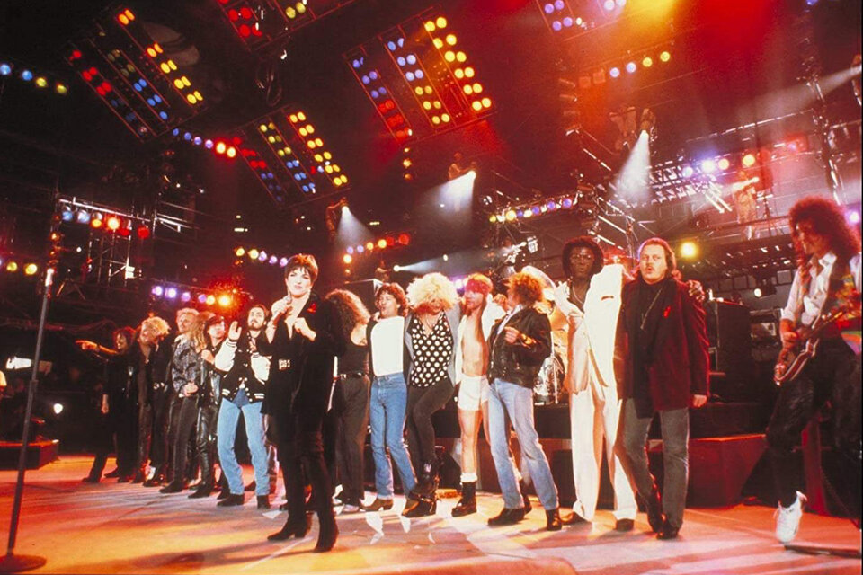 El 20 de abril de 1992 se realizó el concierto homenaje a Freddie Mercury en Wembley.