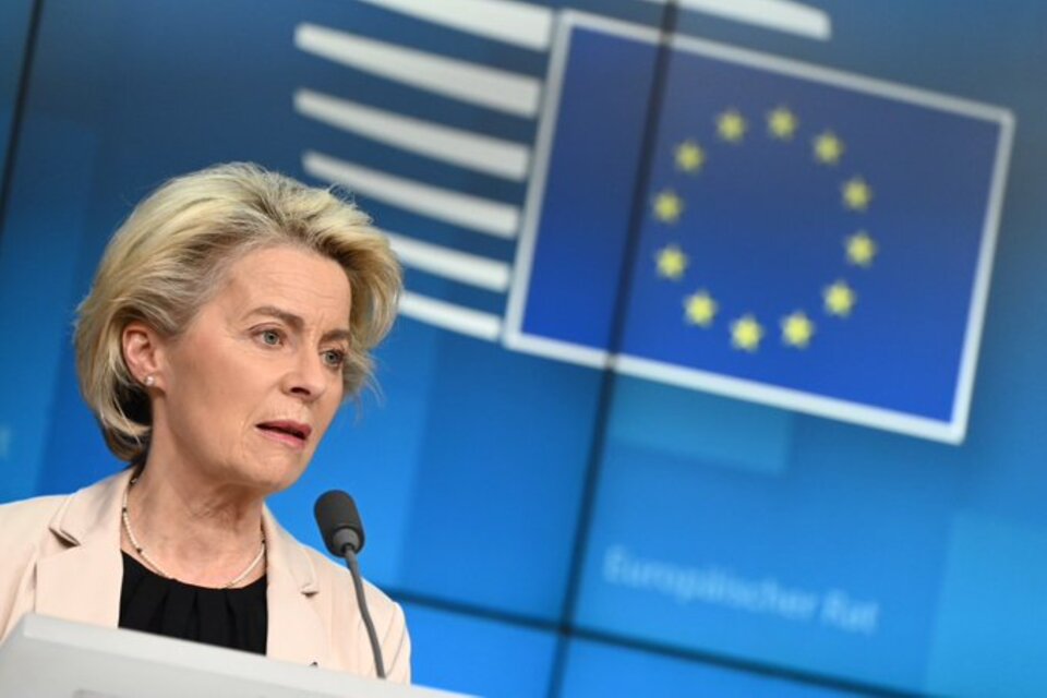 Ursula von der Leyen, presidenta de la Comsión Europea. 