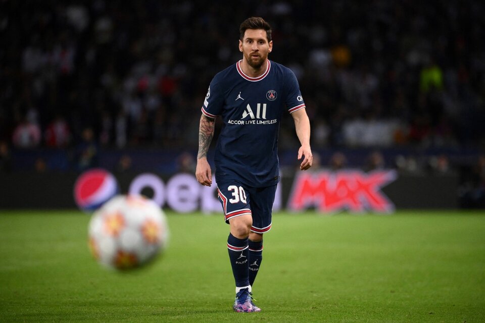 Messi no jugó en el último partido, cuando el PSG cayó 3-0 ante el Mónaco (Fuente: AFP)