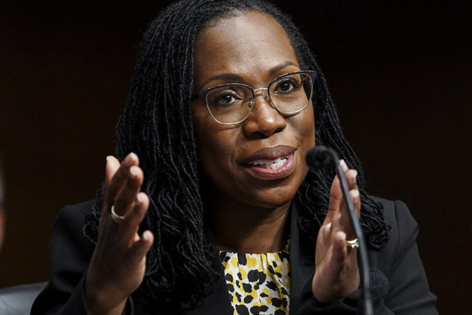 Por primera vez habrá una jueza negra en la Corte Suprema de los Estados Unidos (Fuente: AFP)