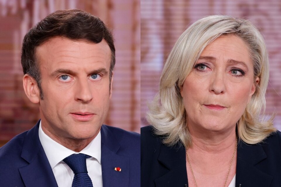 Marcron y Le Pen, favoritos para las elecicones presidenciales en Francia. (Fuente: EFE)