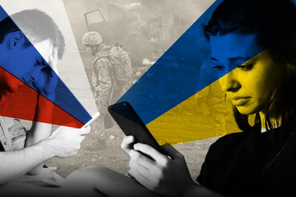 Un WhatsApp por la guerra Rusia - Ucrania: cómo es el diálogo por una entrevista en un medio "independiente"