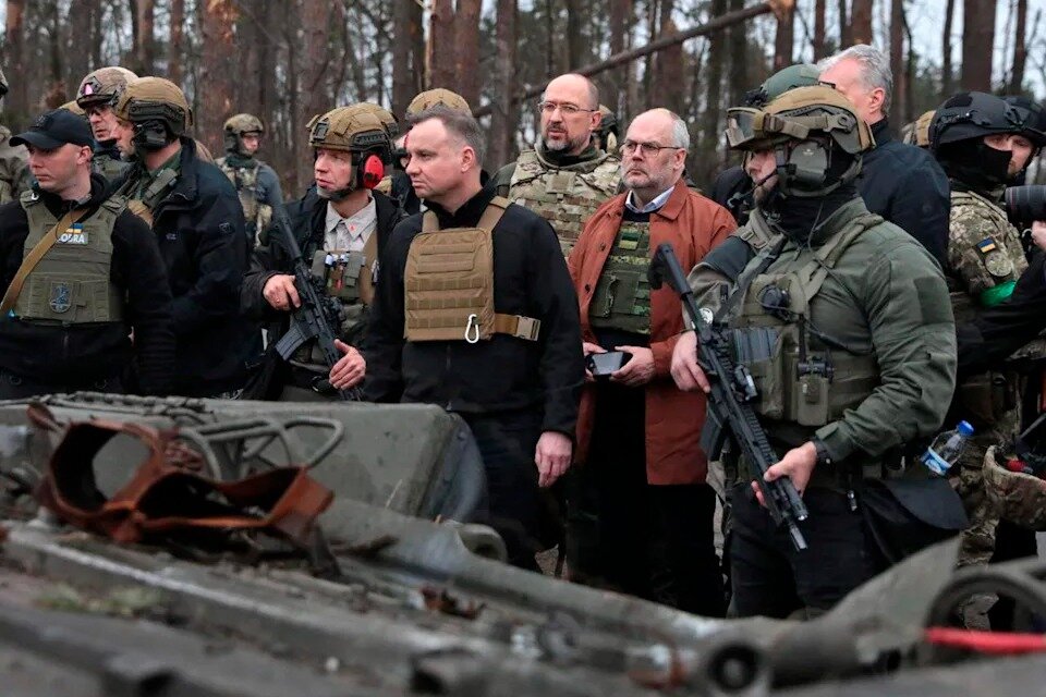 Conflicto Rusia Ucrania: apoyo a Kiev de los tres países bálticos y de Polonia