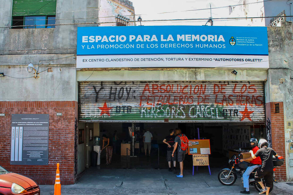 El centro clandestino de Automotores Orletti estaba dentro de la estructura OT 18 de la SIDE. (Fuente: Gentileza: CELS)
