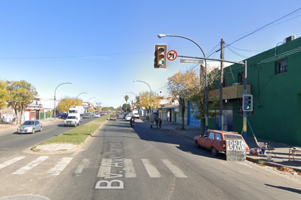 (captura de pantalla Google Maps Uruguay al 4100)