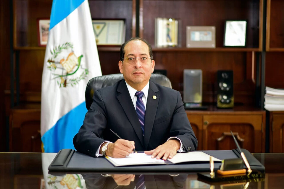 Sergio Ramos Rivera, presidente del Banco Central de Guatemala