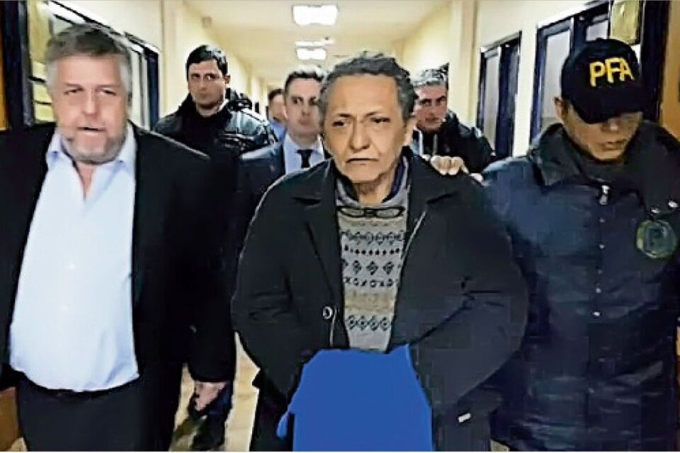 Oscar Centeno junto al fiscal Stornelli, un ejemplo de la política de manipulación con los "arrepentidos".