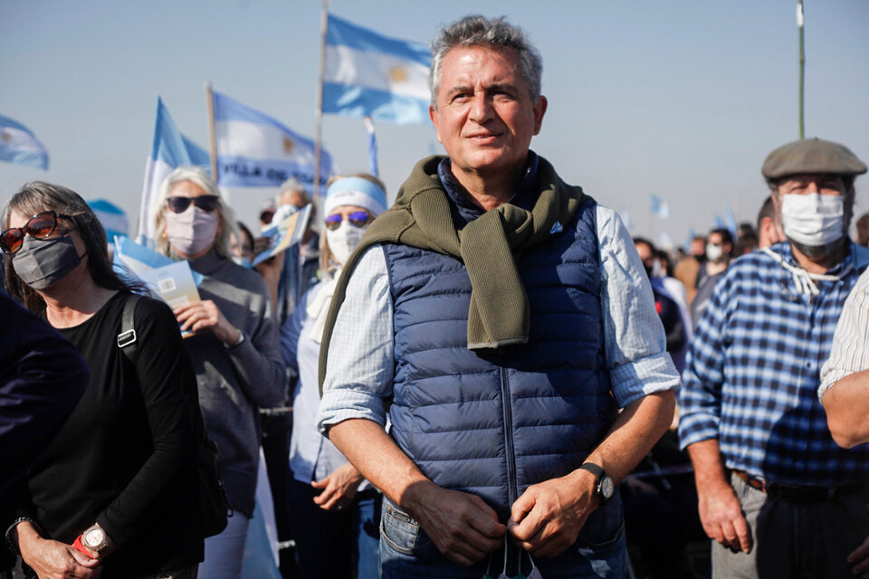 Luis Miguel Etchevehere, ex ministro de Macri e impulsor del tractorazo. (Fuente: Carolina Camps)