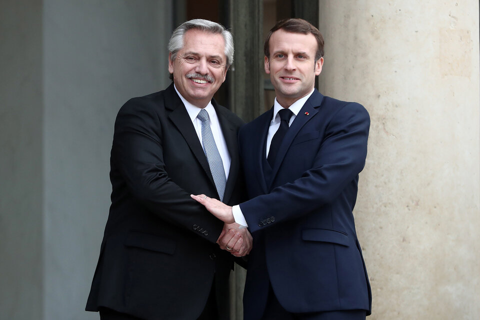 Elecciones en Francia: el mensaje de Alberto Fernández a Emmanuel Macron antes del balotaje (Fuente: EFE)