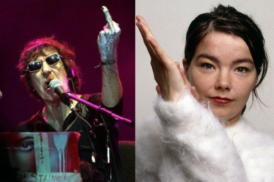 El día que Charly García atacó a Björk con un cuchillo porque no lo escuchaba (Fuente: AFP)