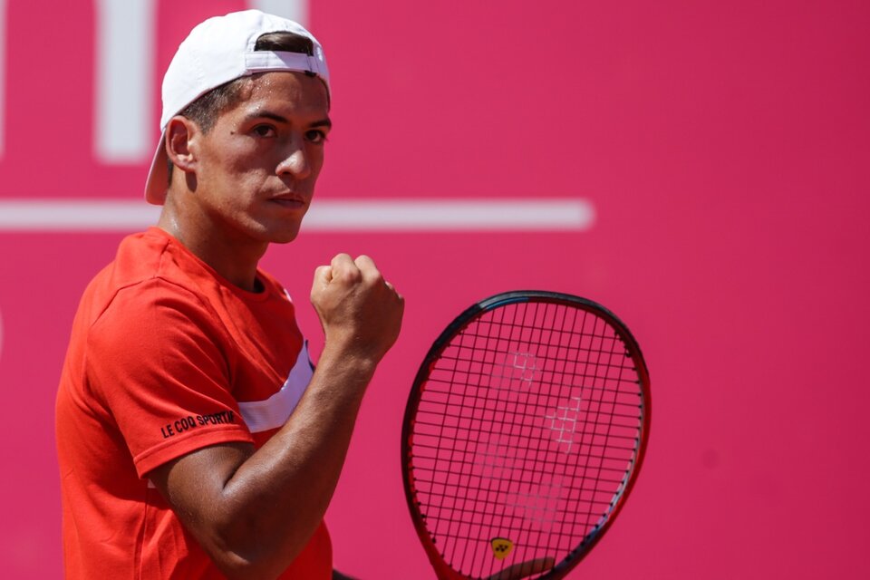 Sebastián Báez irá este domingo por su primer título ATP (Fuente: EFE)