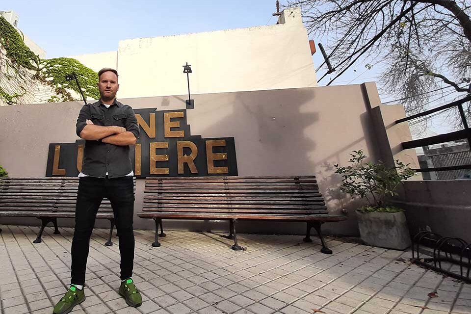 Mauro Boggino, flamante Coordinador del Centro Cultural Cine Lumière. (Fuente: Cortesía CC Lumière)