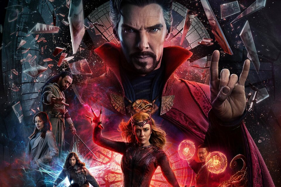 Doctor Strange en el Multiverso de la Locura", se convirtió en el estreno más taquillero de 2022. Foto: @MarvelLATAM   