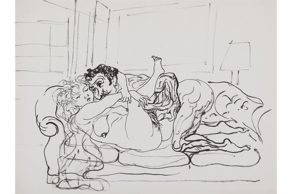 Serie erótica, 1970, Antonio Berni