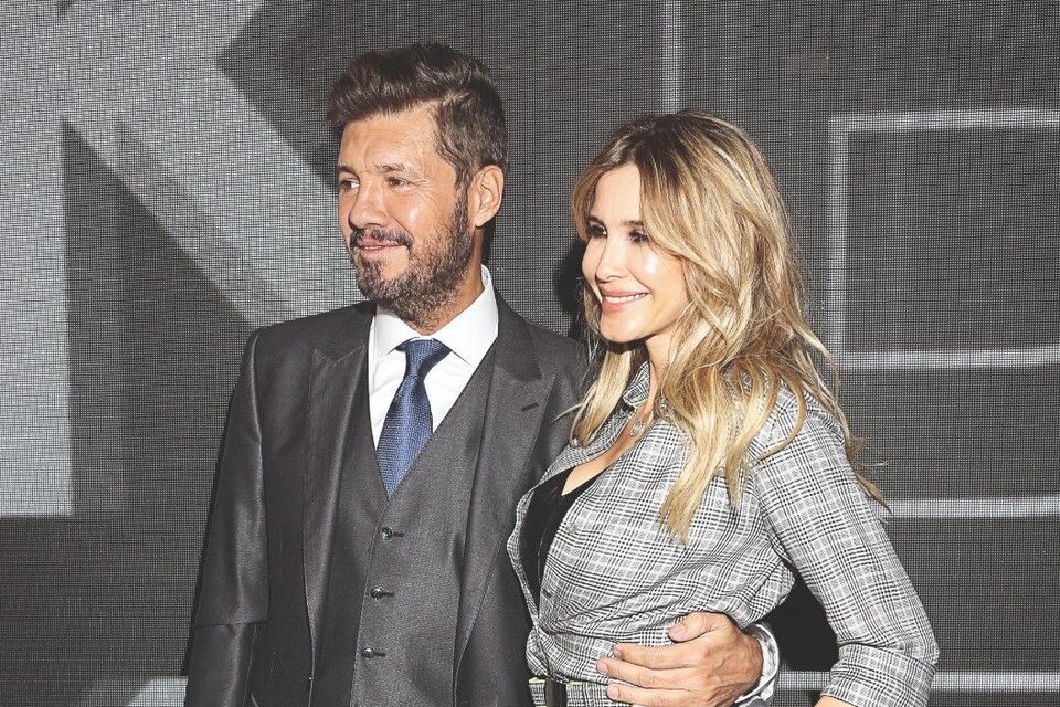 Marcelo Tinelli y Guillermina Valdés, separados tras casi una década juntos.