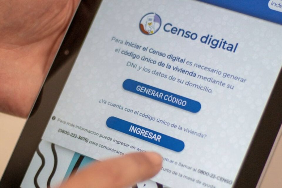 Los ciudadanos argentinos tuvieron dos meses para completar el Censo digital.