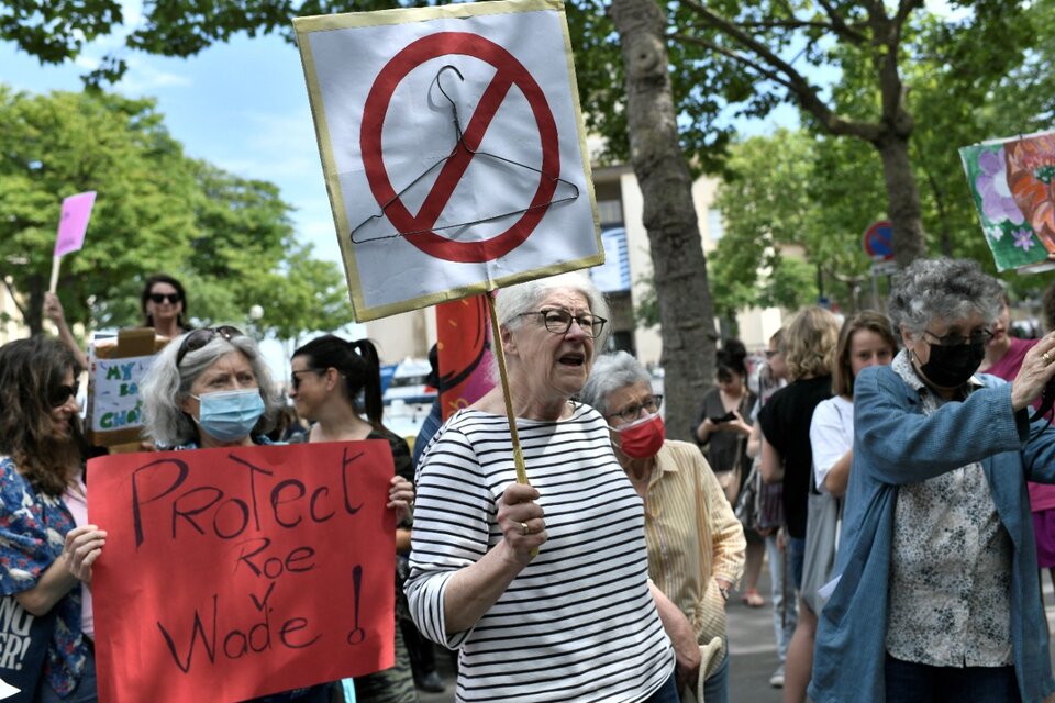 Una marcha contra la derogación, en Paris, Texas. (Fuente: AFP)