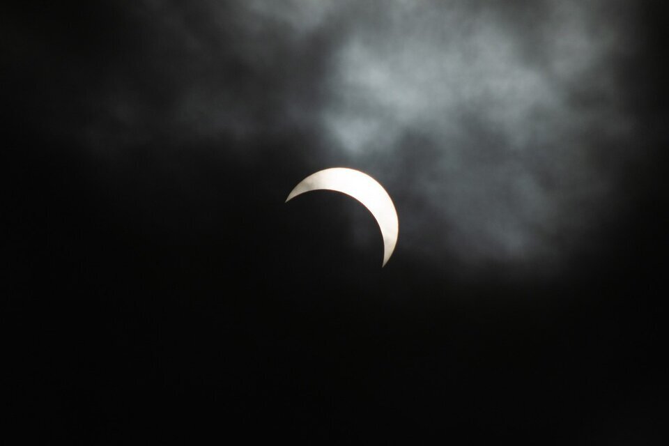 El eclise lunar podrá verse entre la noche del 15 y la madrugada del 16 de mayo.  (Fuente: AFP)