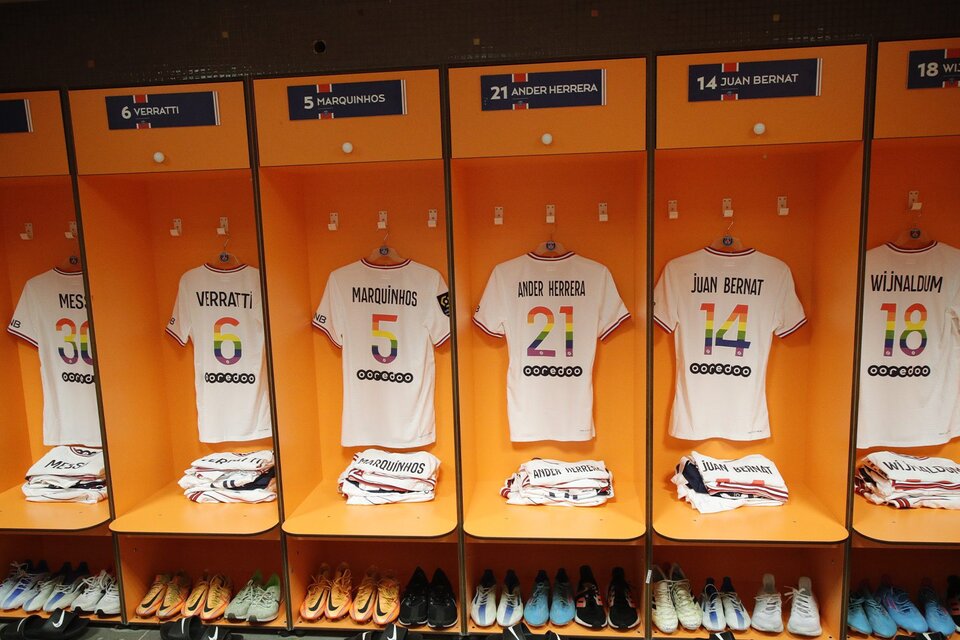 El PSG estrenó nuevas camisetas por el Día Mundial contra la Homofobia.
