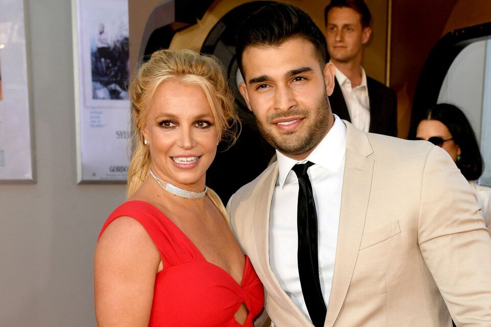 Britney Spears perdió el bebé que esperaba junto a Sam Asghari. Imagen: AFP. 