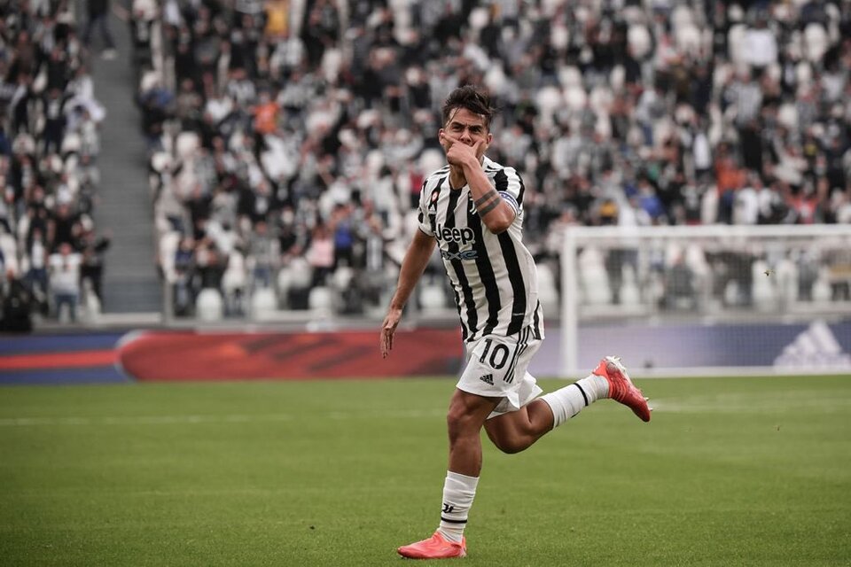 La imagen que eligió Paulo Dybala para despedirse de los hinchas de Jueventus. (Foto: @PauDybala_JR). 