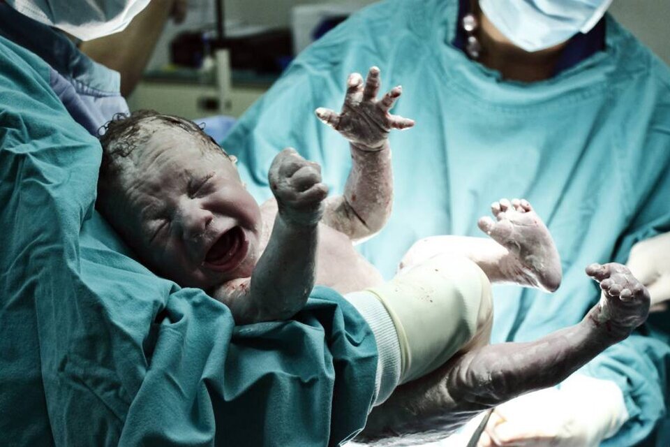 La semana del parto respetado se lleva adelante entre el 16 y el 22 de mayo. Foto: AFP